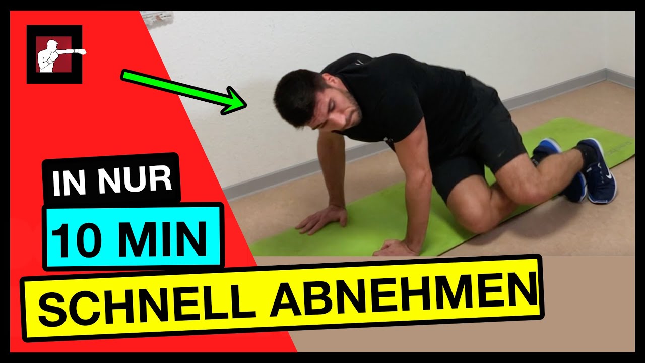 Workout für zu Hause: Schnell abnehmen durch HIIT