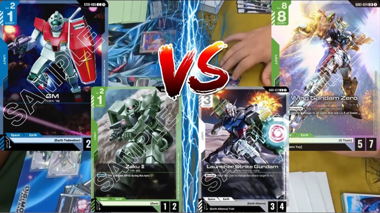 The fall of agro decks in Gundam tcg 
