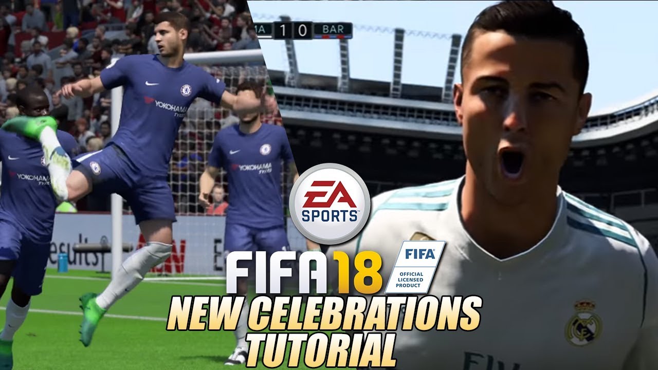 FIFA 18 All New Celebrations Tutorial (Best Celebrations on FIFA 18)