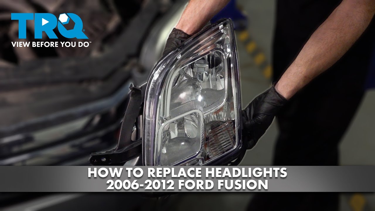 Как заменить фары Ford Fusion 2006-2012