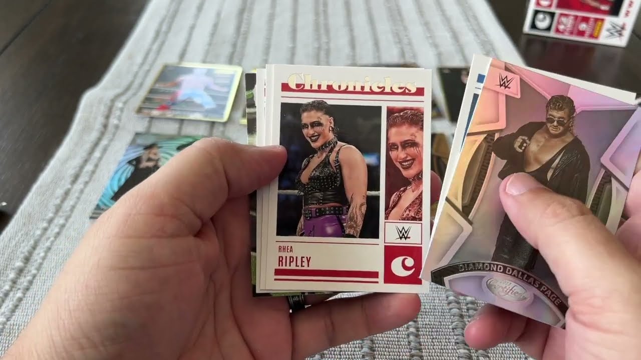 Must See Cards Inside! WWE 2023 Panini Chronicles Blaster Box Unboxing