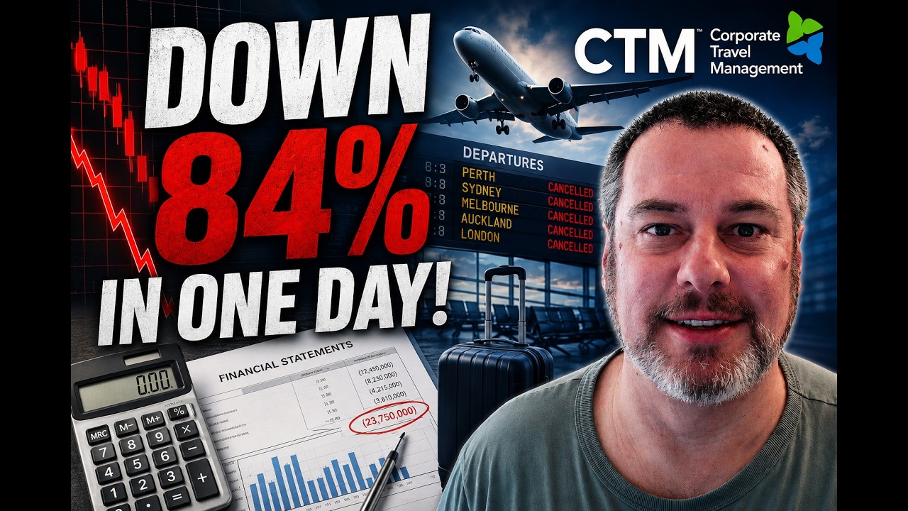 Corporate Travel Collapse: 84% ASX Share Price Crash - Thursday 3/9/2026