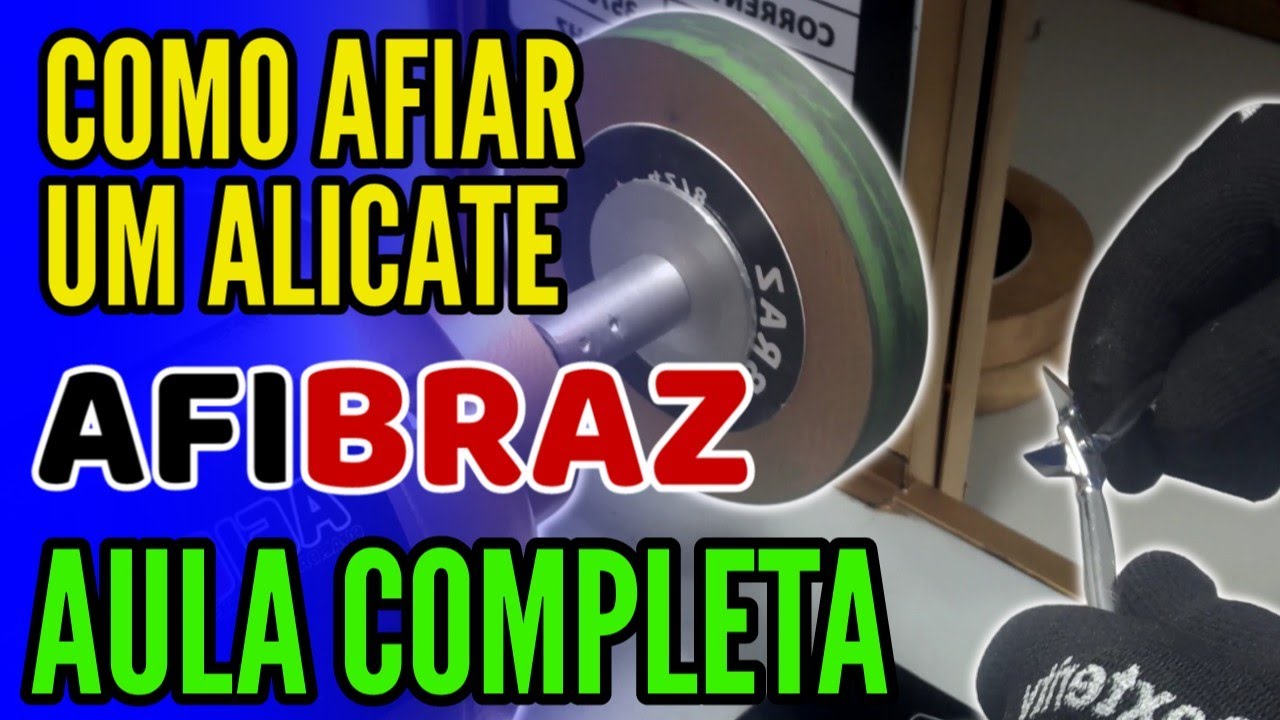 COMO AFIAR UM ALICATE DE CUTICULA 775 - AULA COMPLETA