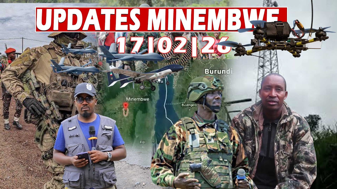 MU GITONDO 17|02|26:MA23/TWIRWANEHO BABAJE HIBOUX| FDNB| BARASA DRONE NYINSHI MINEMBWE NA POINT ZERO