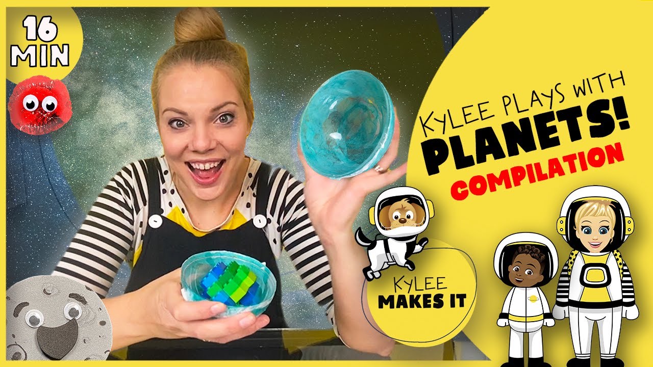 Planet Play for Kids | Fun Stories and Pretend Play with Solar System Planets Crafts!