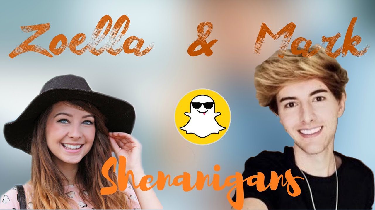 Zoella & Mark Ferris Snapchat Hilarious Moments 😂