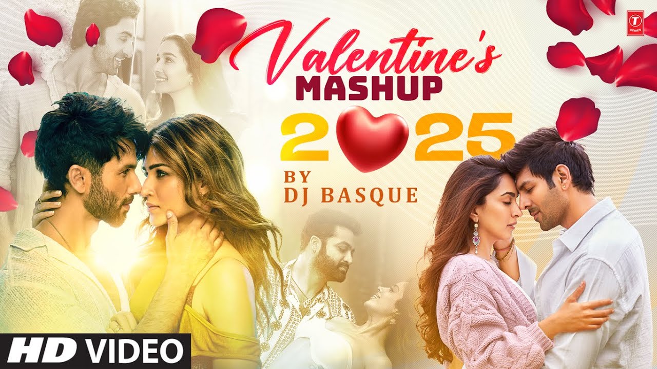 Valentine's Mashup 2025: Arijit Singh | Vishal Mishra | Shilpa Rao | Non-Stop Love Songs | DJ Basque