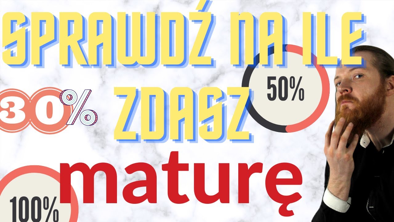 6 najbardziej standardowych zadań za dwa punkty MATEMATYKA MATURA  PODSTAWA