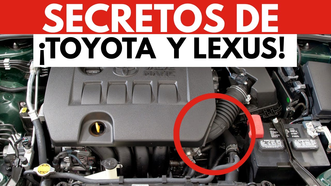 7 Cosas Que No Sabías Sobre Tu Toyota Y Lexus Modernos!!
