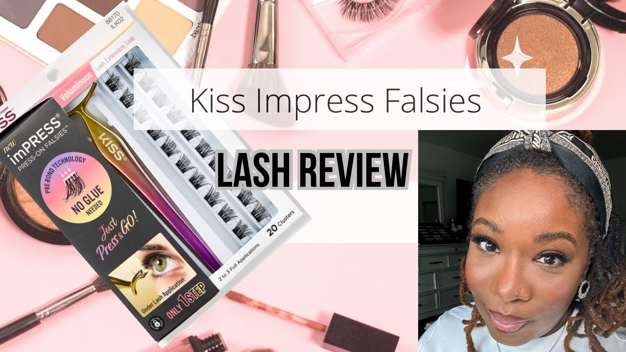 Kiss impress falsies lashes/Glamnetics/magnetic lashes