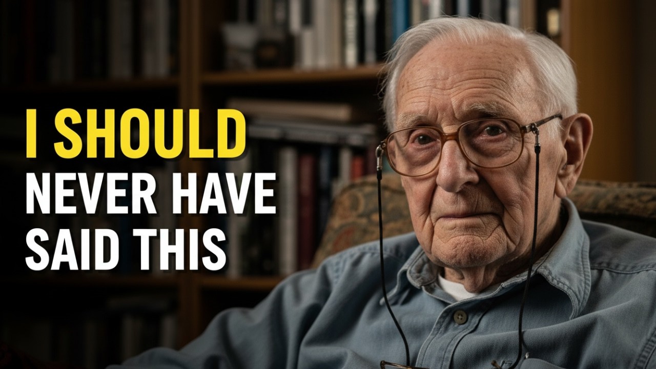I’m 90… I Wish I Had Never Said These 4 Things