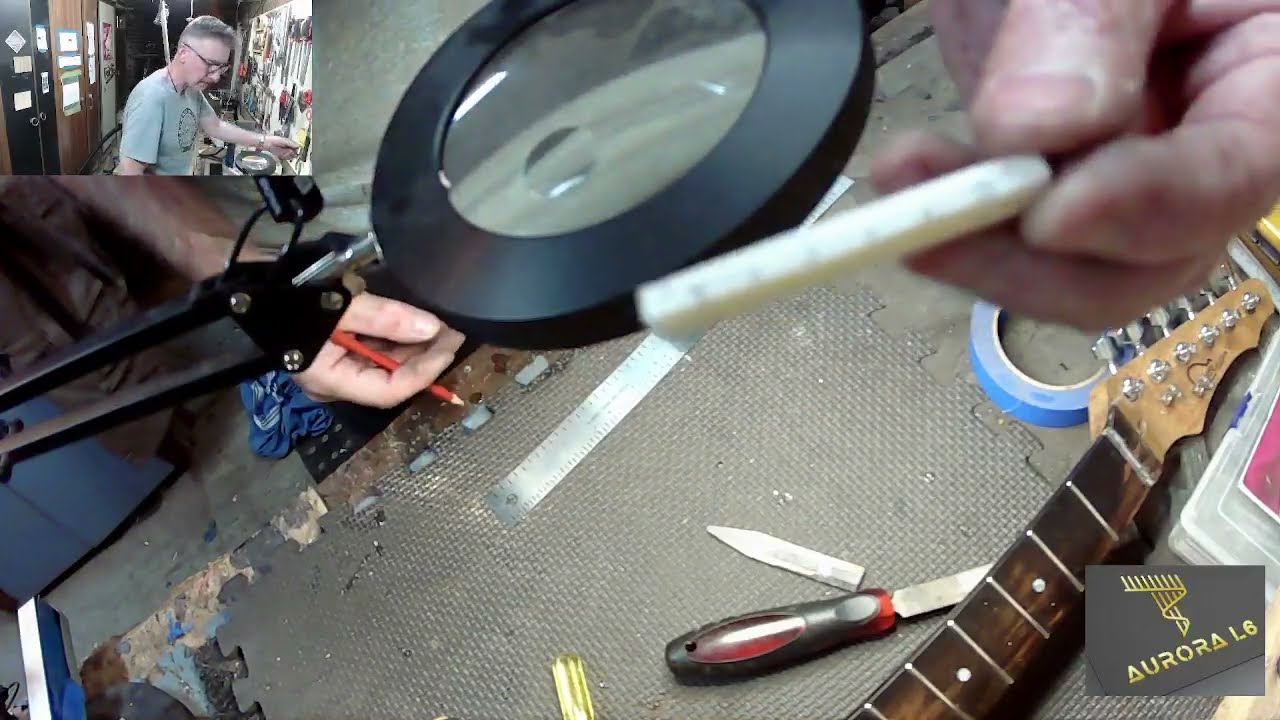Fret Level and new Nut! (Part 7/9)