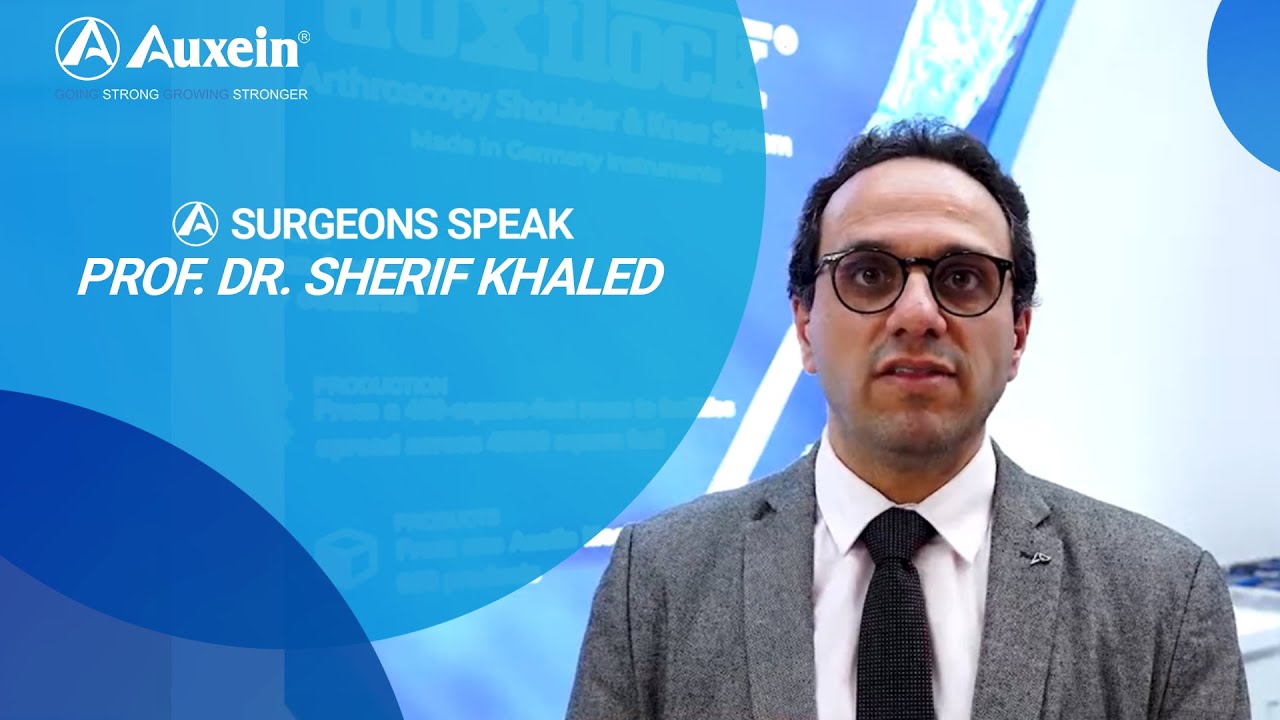 Prof. Dr. Sherif Khaled, Professor of Orthopaedic Surgery Cairo