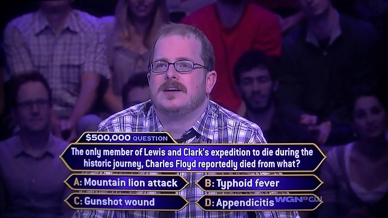 Who Wants To Be A Millionaire 2012 - $500,000