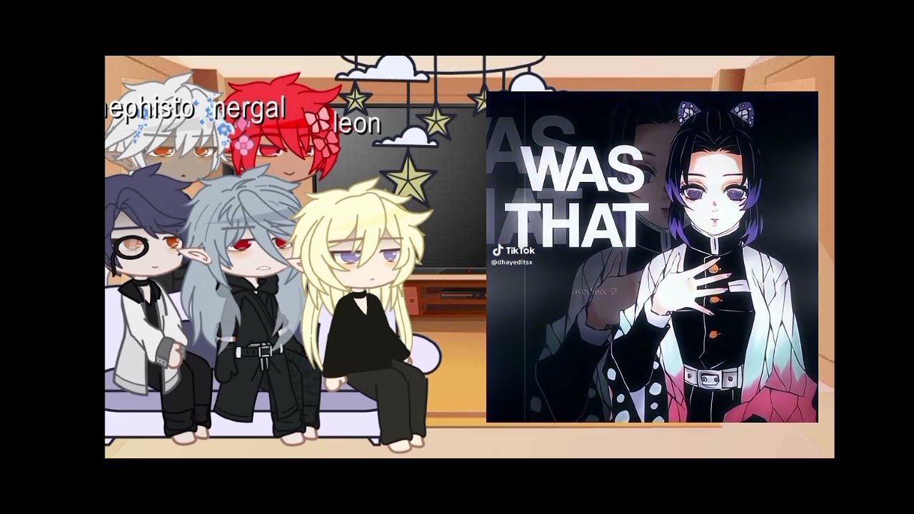 Darkfall react to fy/n as Leon ex gf as Shinobu [end off WIP] part 1/2 my au cr@ZYNII_lUV1