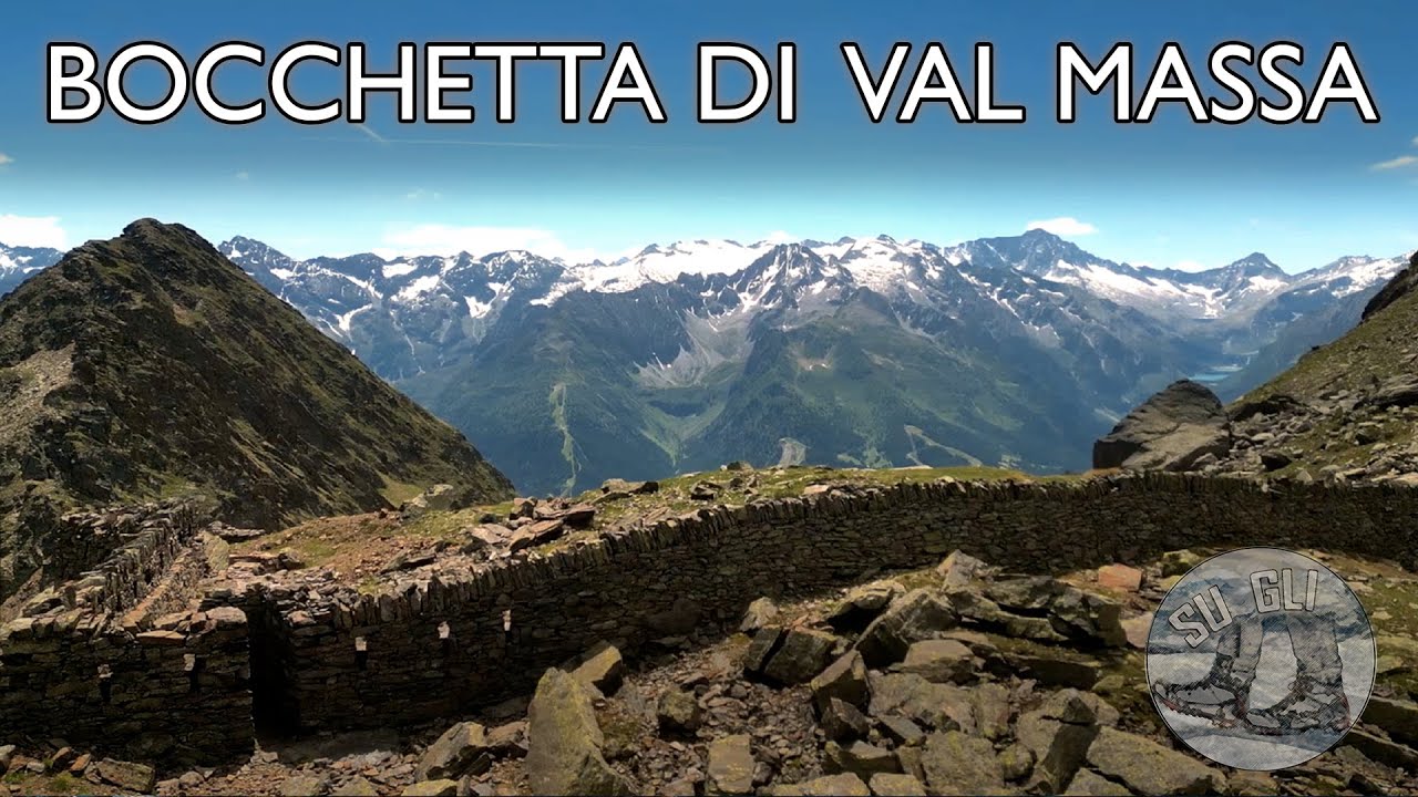 Bocchetta di Val Massa mt 2499 - 2650 | La grande muraglia camuna