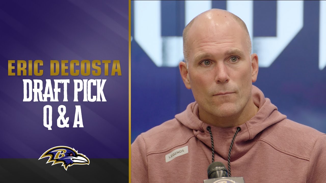 Eric DeCosta: Nate Wiggins Has a Very, Very Bright Future | Baltimore Ravens