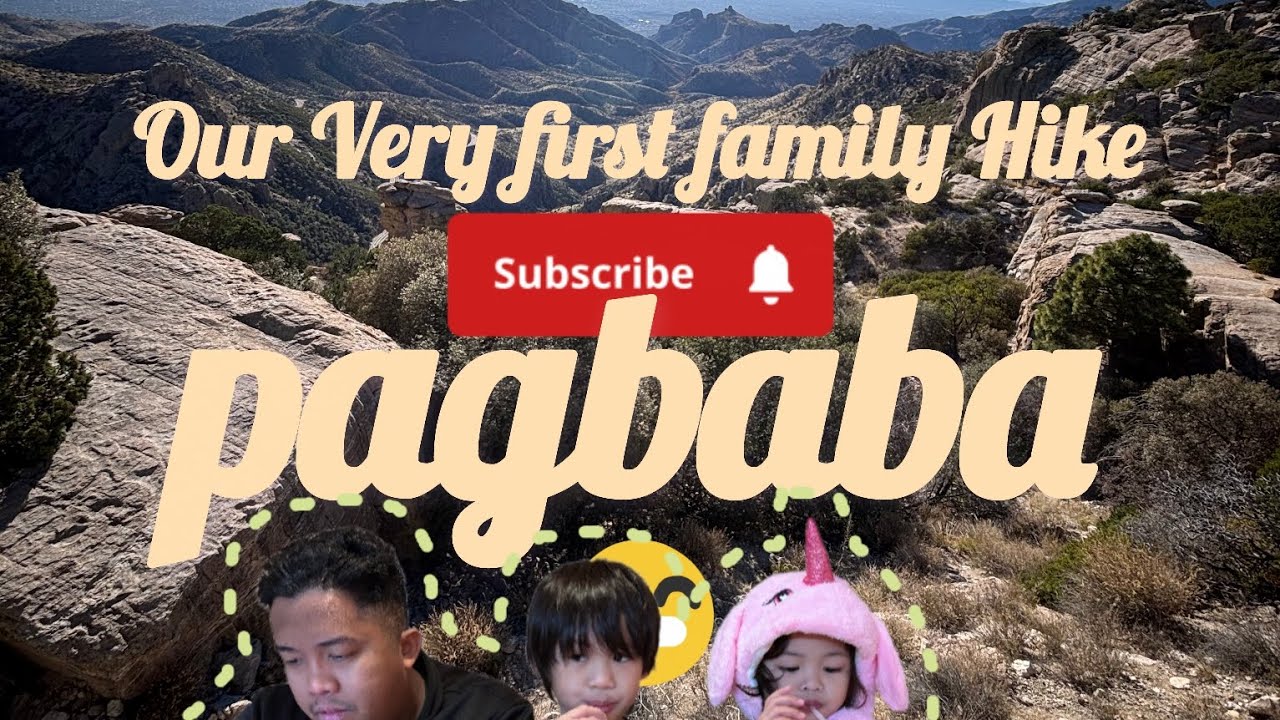 First Family hike part II ( pababa na )