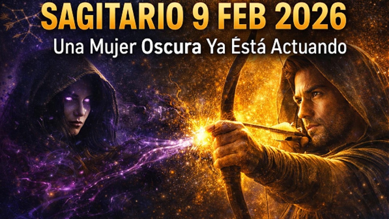 SAGITARIO ♐ — Una Mujer con Energía Muy Oscura Está Haciendo Algo en Tu Vida 9 de Febrero 2026