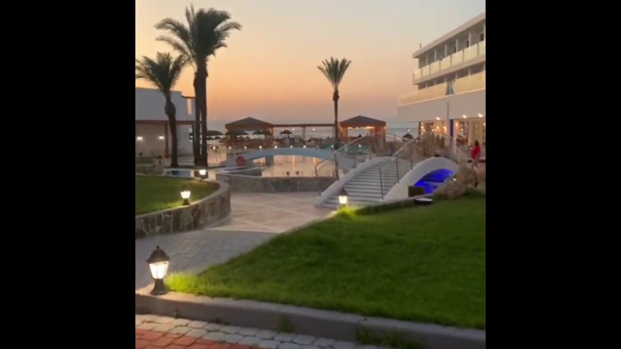 Avra Beach at evening time !