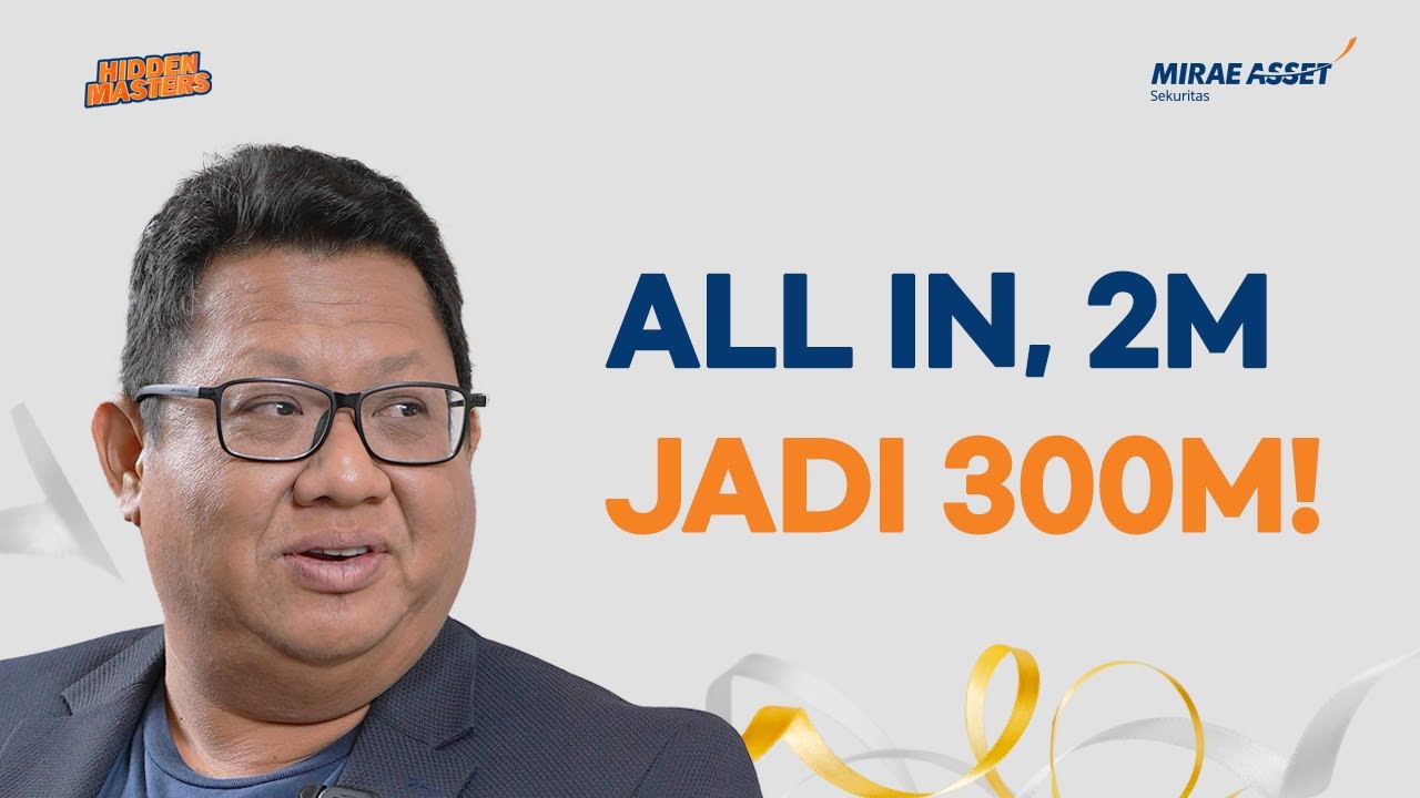 Berani All In Saham Anti Mainstream, Yanto "CangCiMen"  Hidayat Sulap 2M Jadi 300M | Hidden Masters