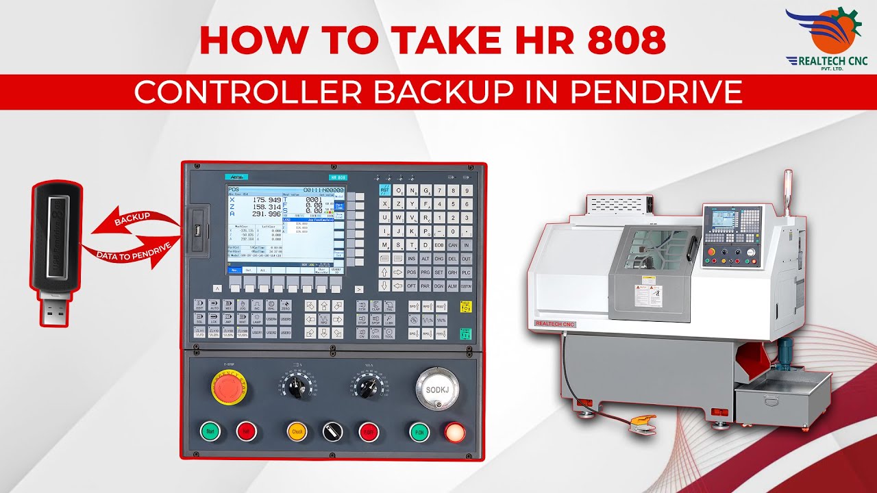 HOW TO TAKE BACK UP IN PENDRIVE FROM HR 808 CONTROLLER |REALTECH| HR 808 CONTROLLER TUTORIAL VD - 37