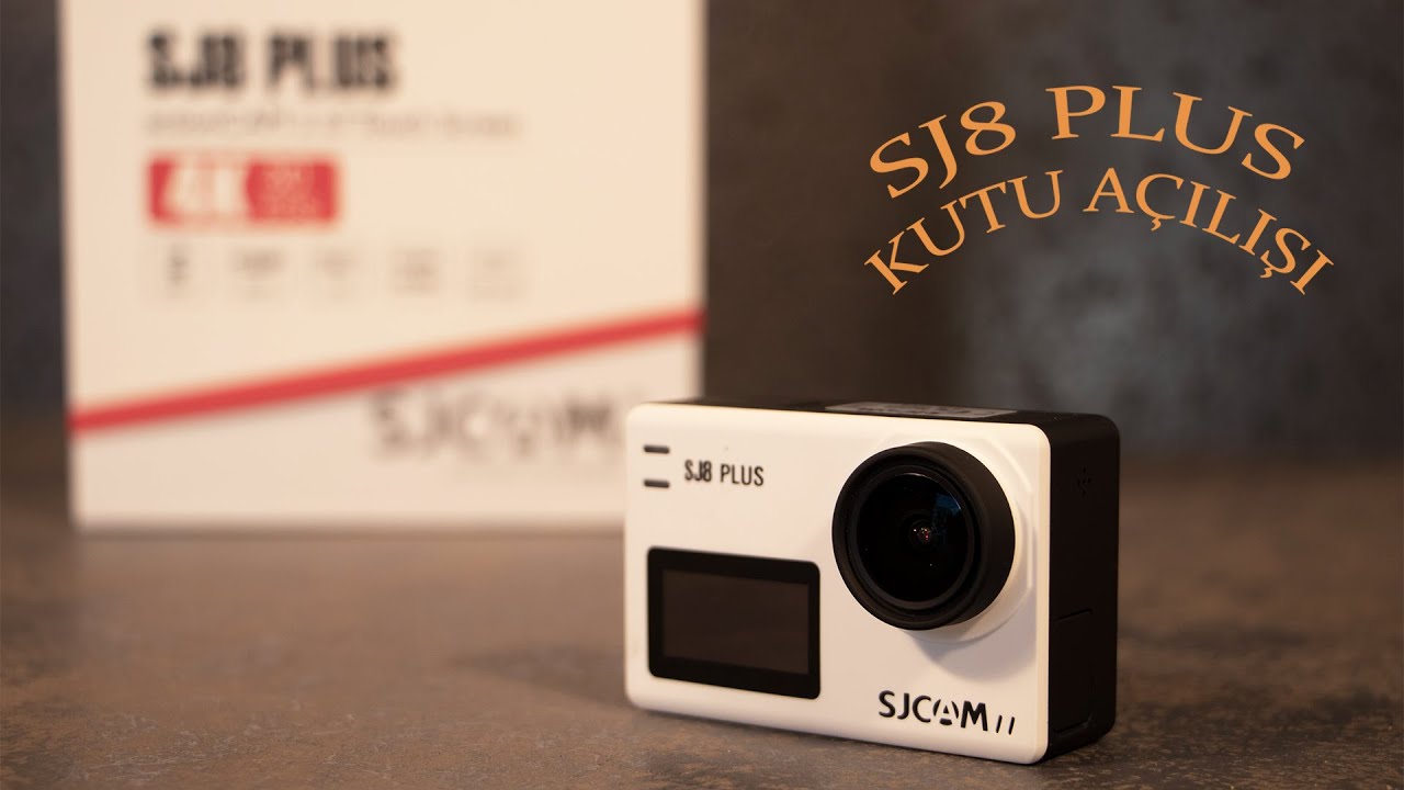 SjCam SJ8 PLUS Kutu Açılışı! - AKSİYON KAMERASI - Action cam - UNBOX