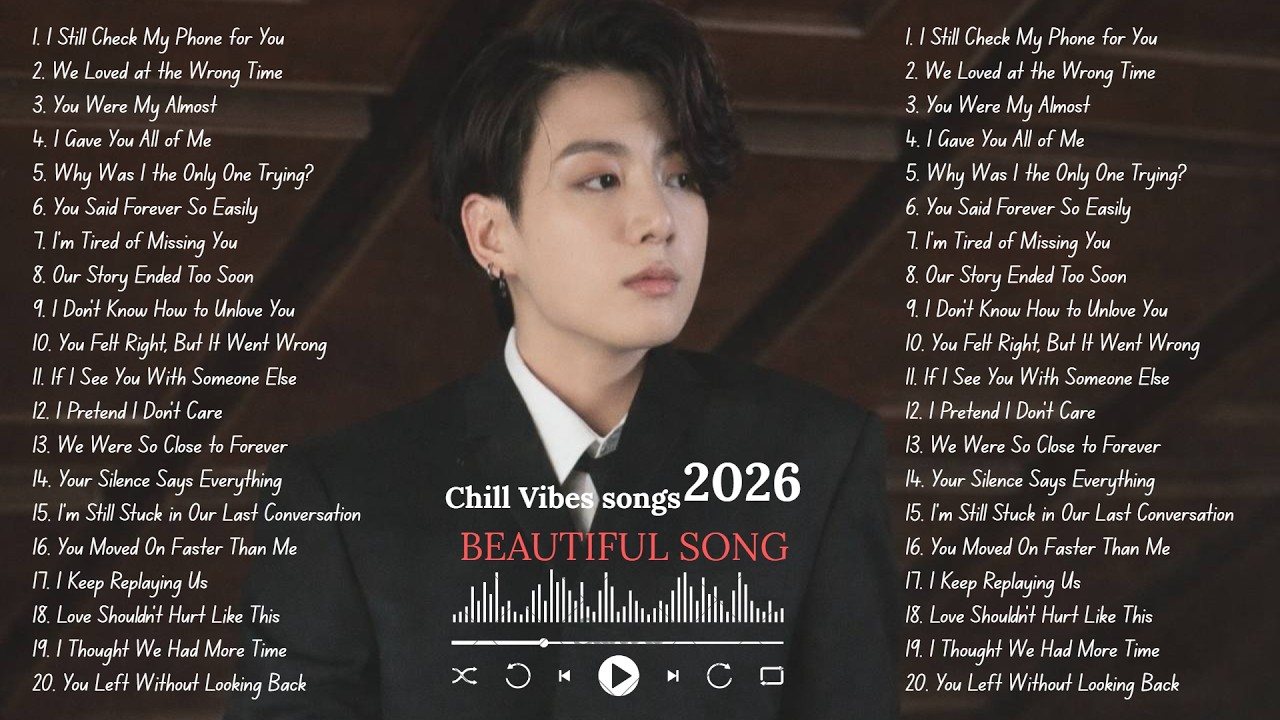 BTS JUNGKOOK Love & Heartbreak Playlist | Chill Vibes for Relaxation