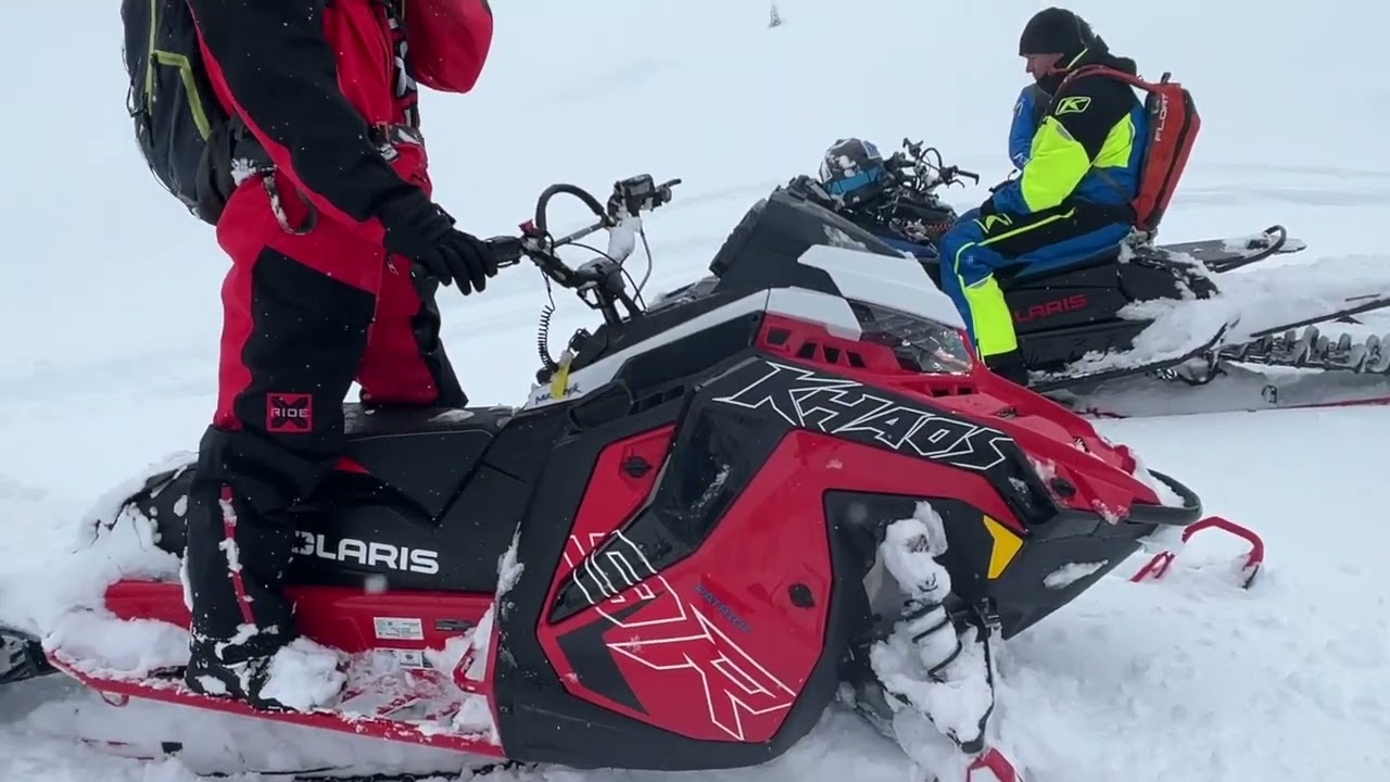 Riding in North Idaho, Polaris 9R vs Skidoo Summit x Turbo R