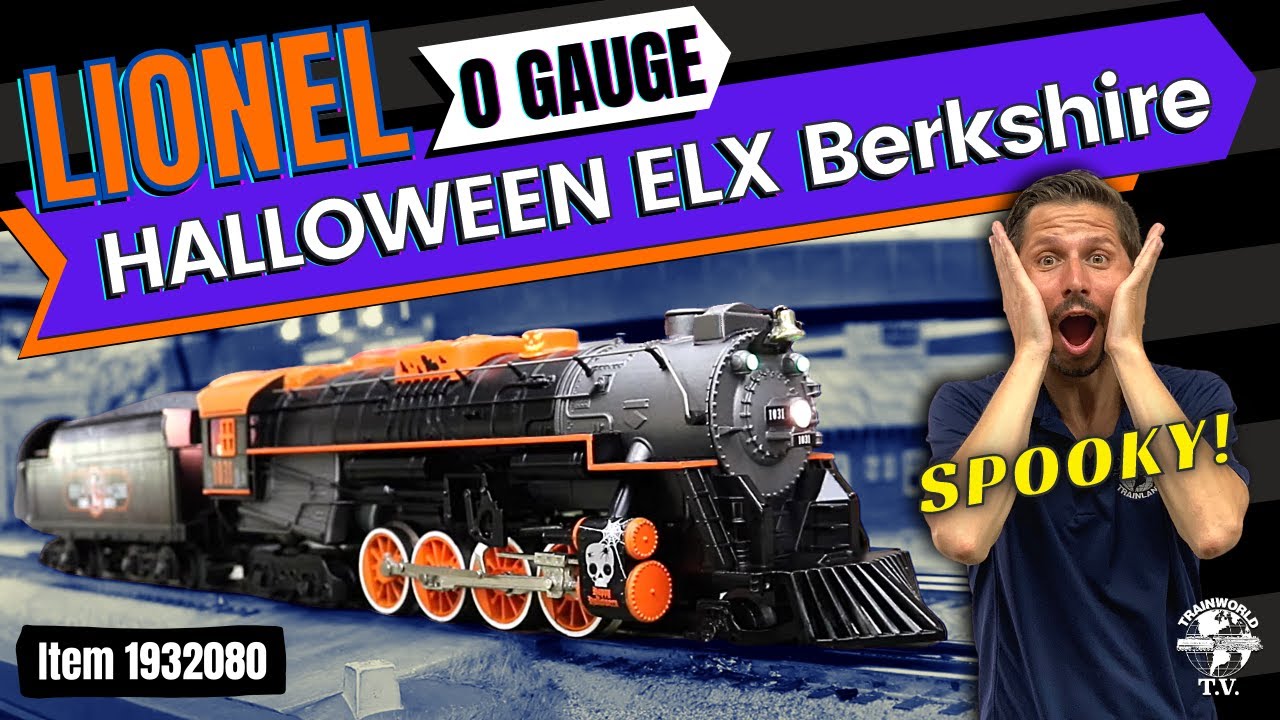 O Gauge Lionel Halloween Berkshire Steam Locomotive