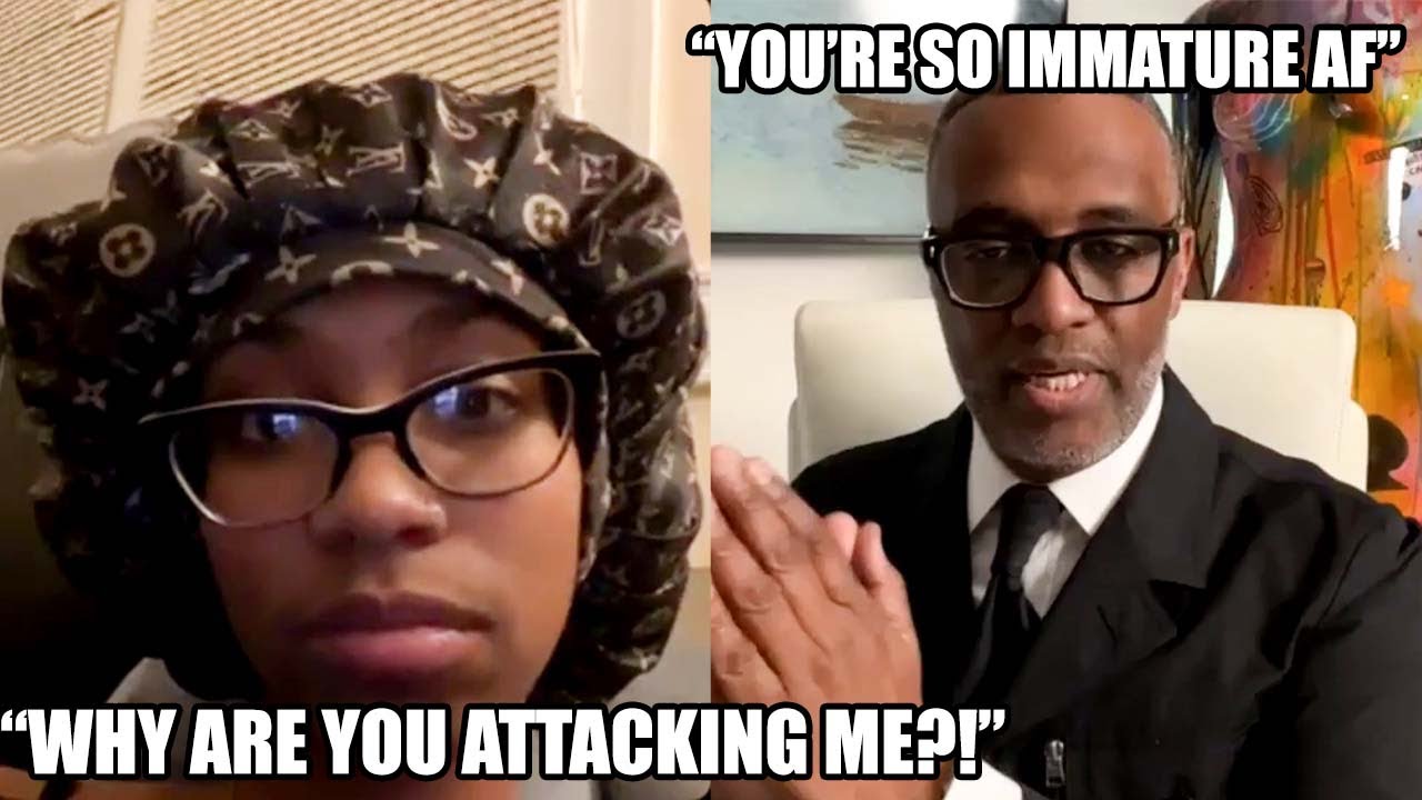 Kevin Samuels DESTROYS 22Yr Old “QUEEN” Trying to Prove a Point