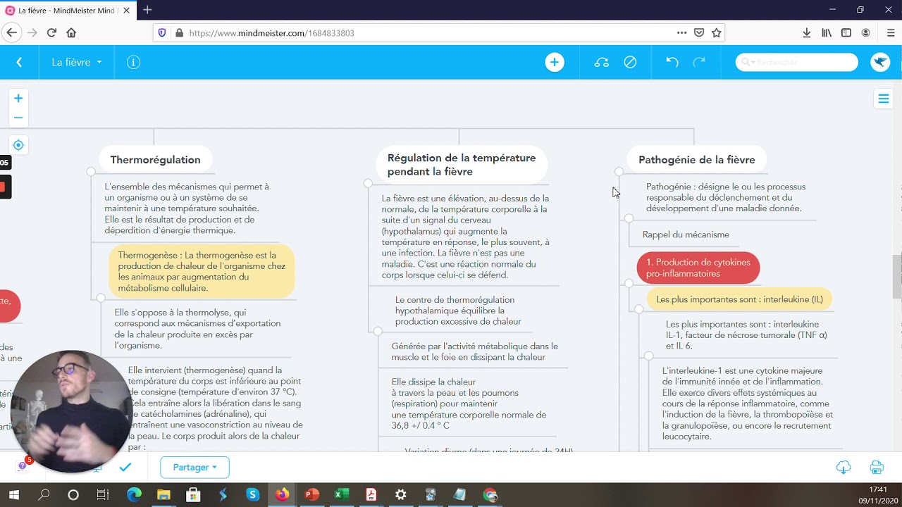 MÉCANISME et PATHOGÉNIE DE LA FIÈVRE (Thermorégulation, cytokines pro-inflammatoires) [1/2]