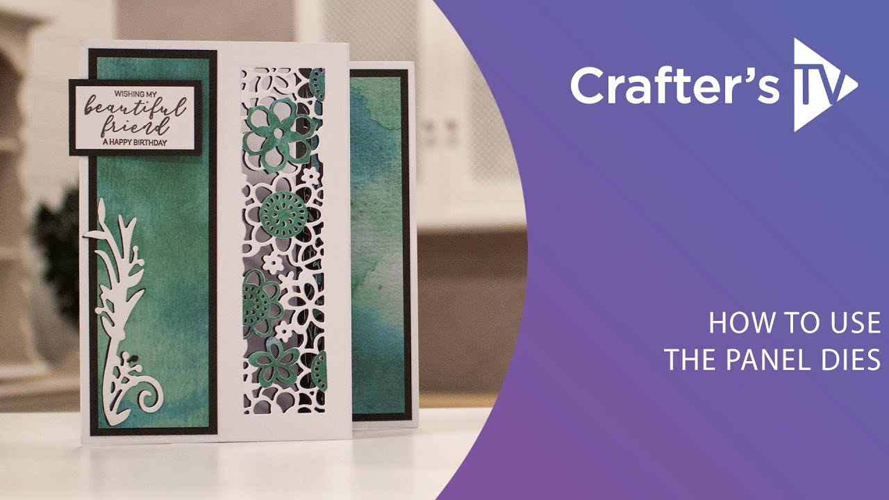 Monthly Craft Kit #45: How to use the Create-a-Card Panel dies