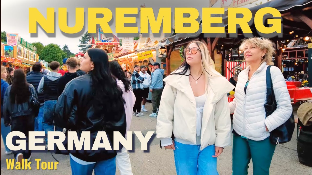 INSIDE Germany’s Craziest Festival! 🇩🇪 Nuremberg Volksfest Full Tour 4K 🎡🎠