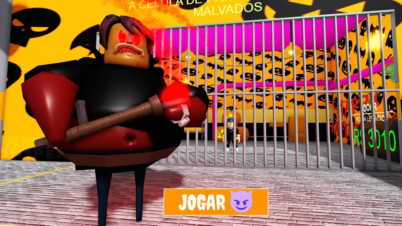 Roblox || NOVO! ESCAPE HALLOWEEN BARRY'S PRISON RUN! #roblox #obby