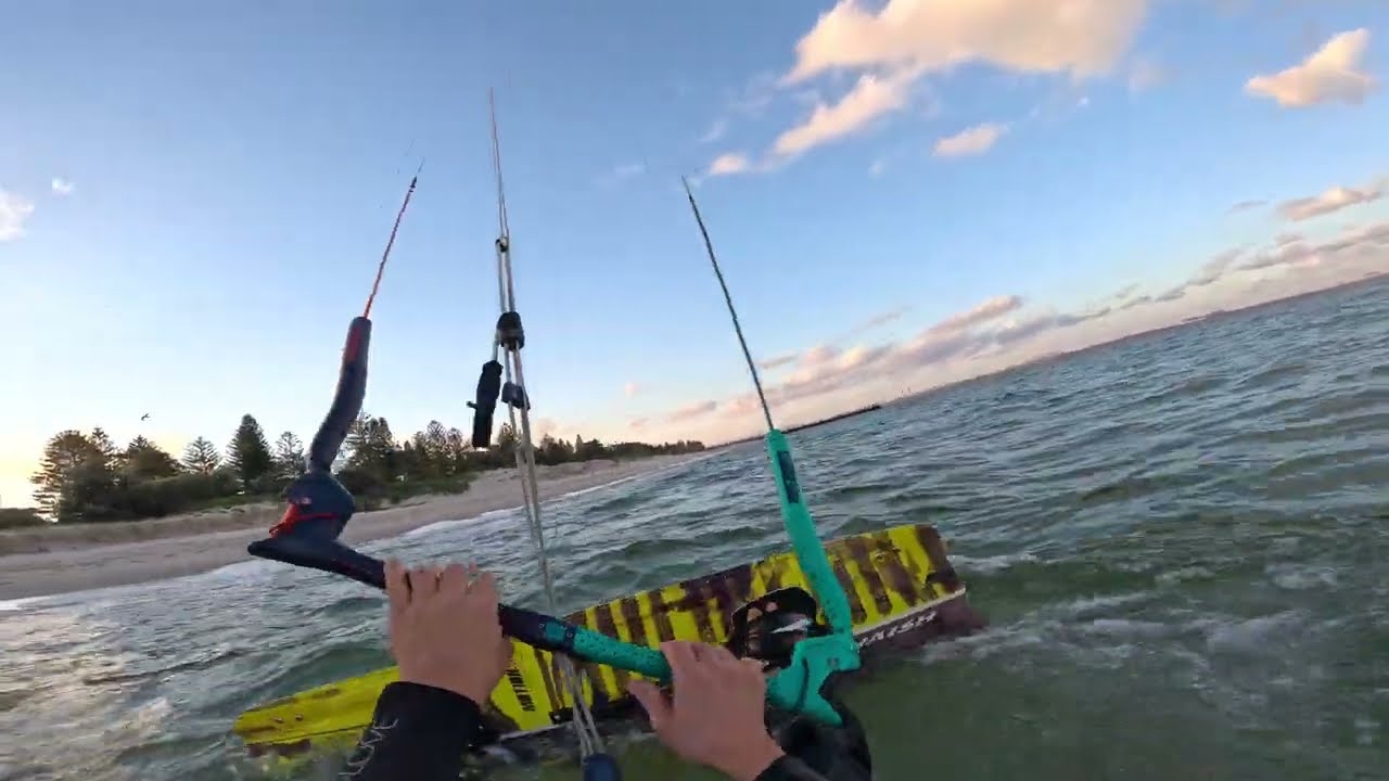 2018 North Neo 11m Kite Test - 12knot Southerly - Botany Bay, Sydney