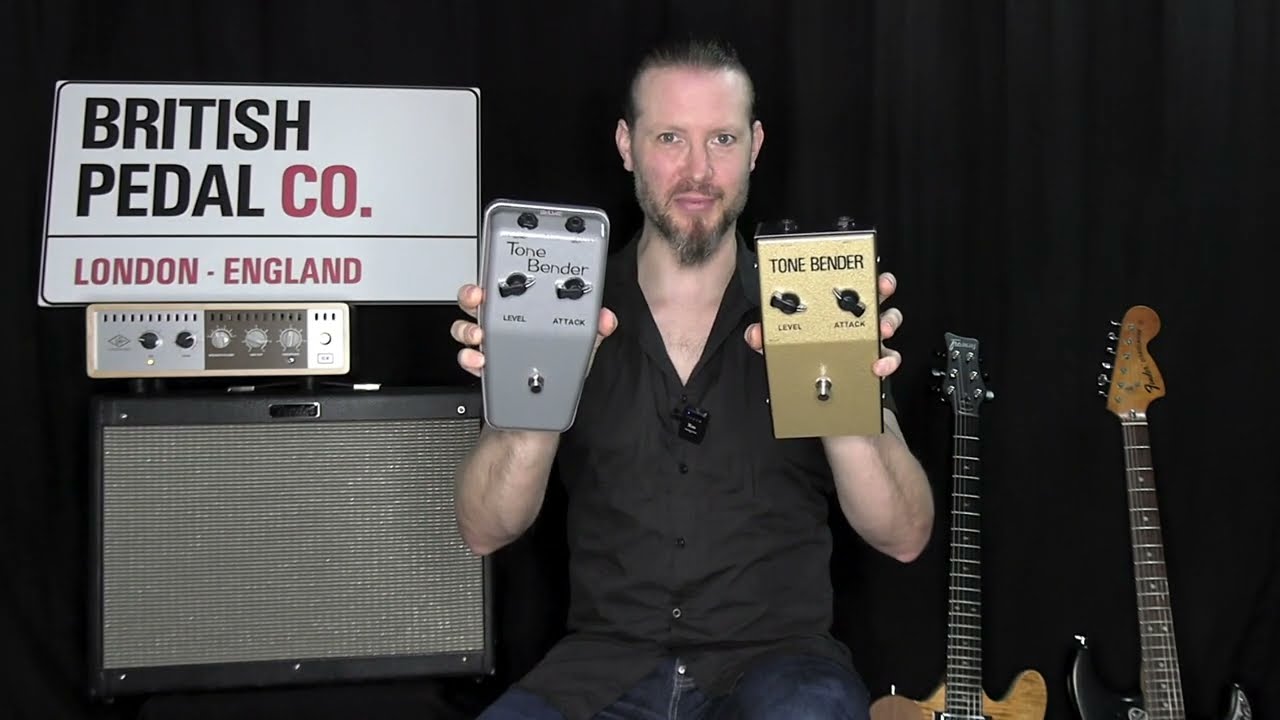 British Pedal Company - Vintage Series Tone Bender MK I & MK I.5 - English