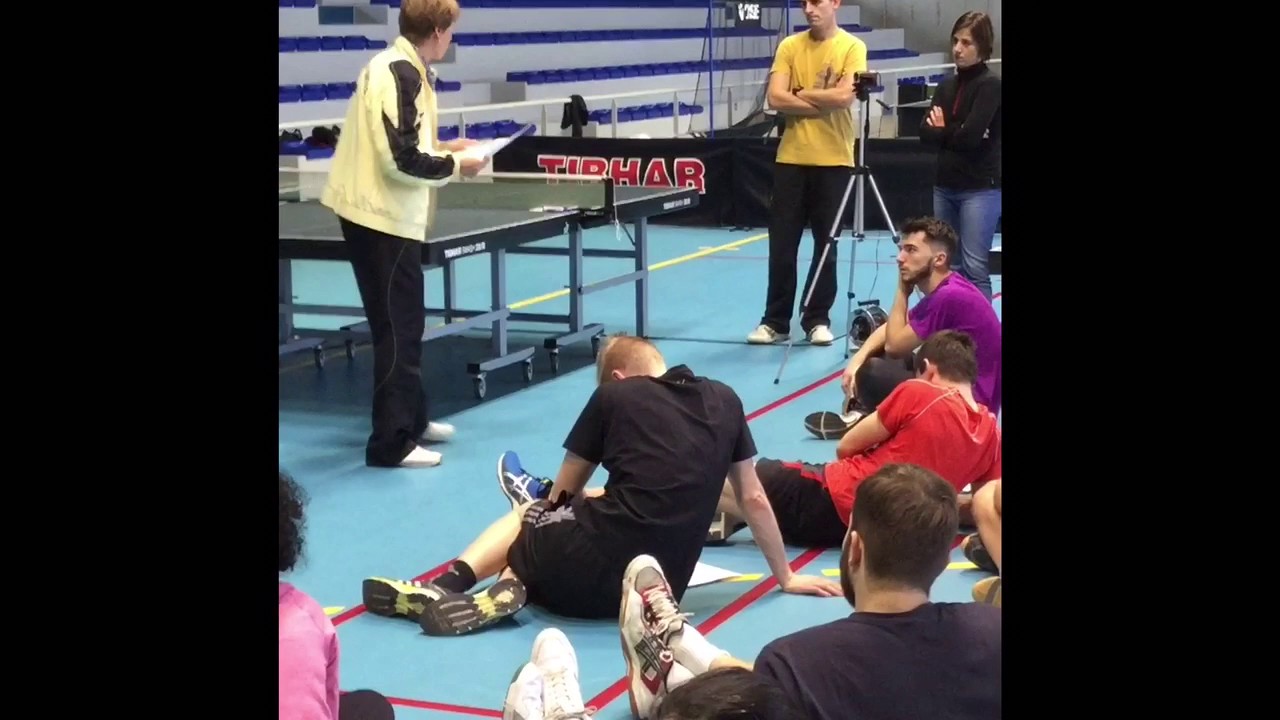 Tennis de table - SITUATION 12