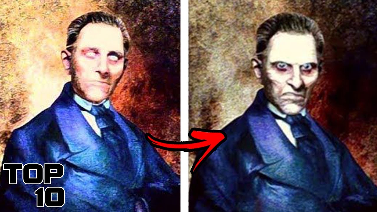 Top 10 Terrifying Curses Hidden Inside Of Paintings