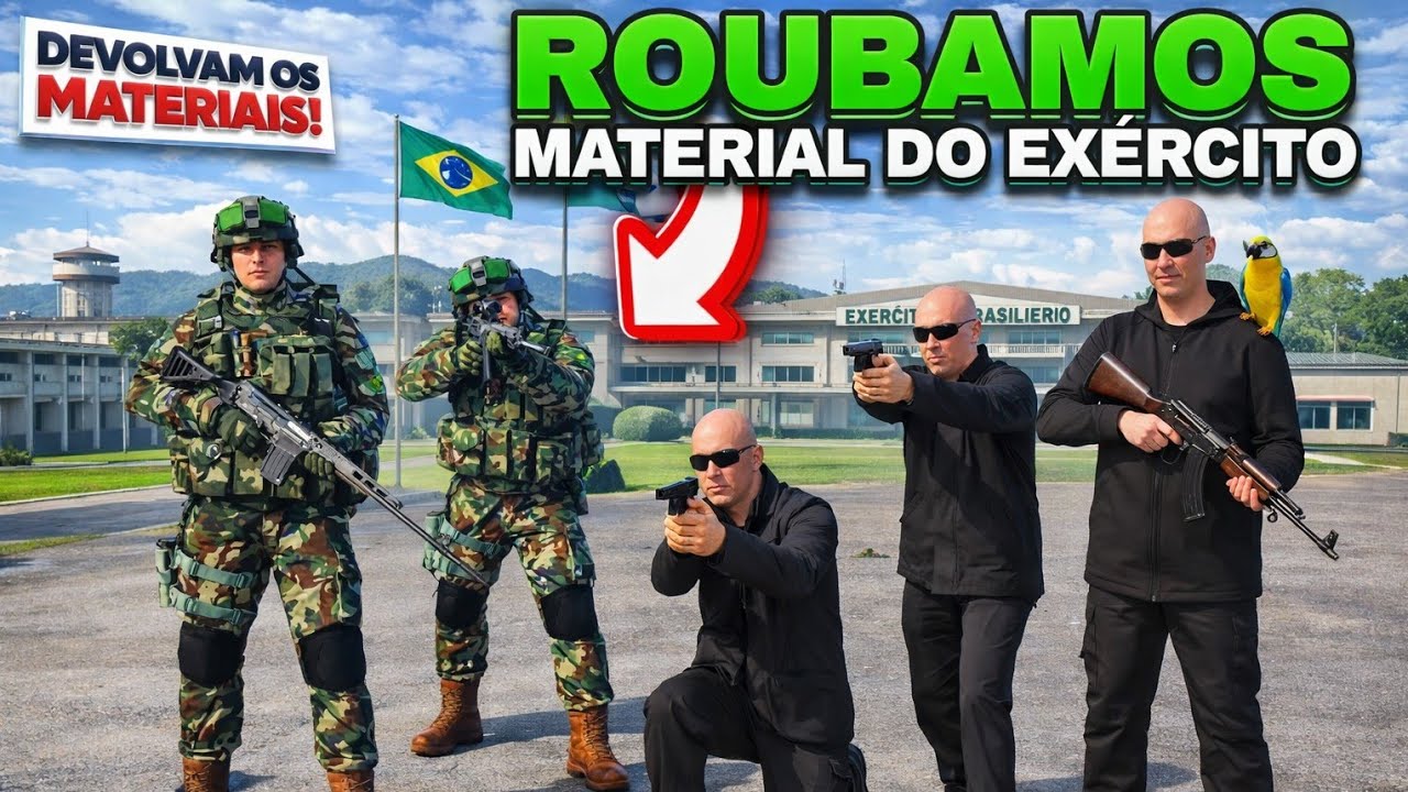 😱{FIZEMOS A MELHOR TROCAÇÃO DE TIRO CONTRA O EXÉRCITO BRASILEIRO NO (LIVE RÚSSIA)