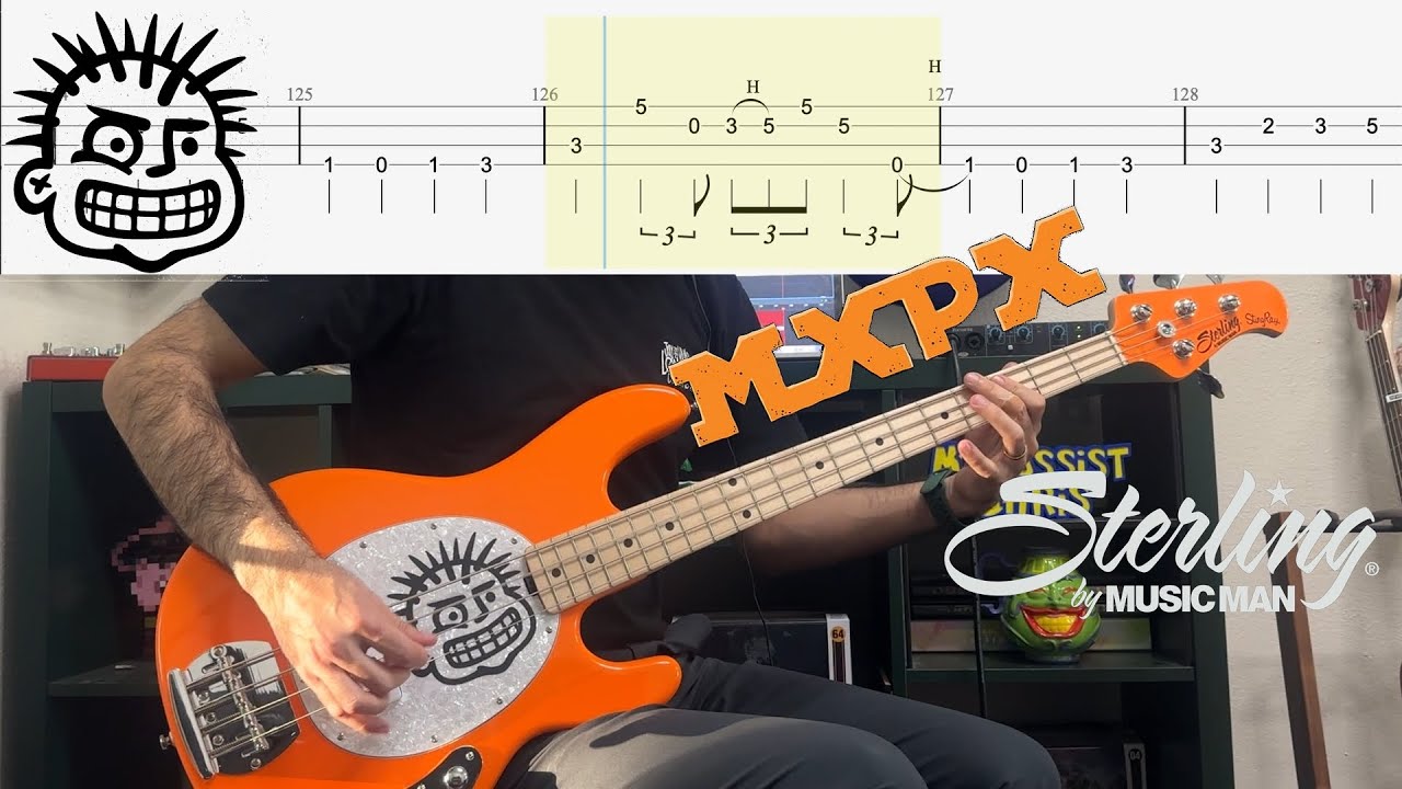 MxPx - Chick Magnet Bass Cover (With Tab)
