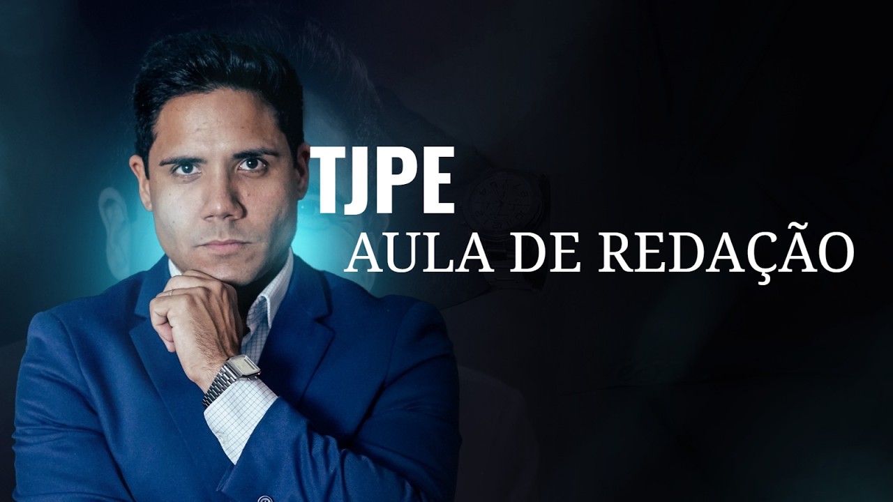 Concurso TJPE: aula de redação da prática para a banca IBFC