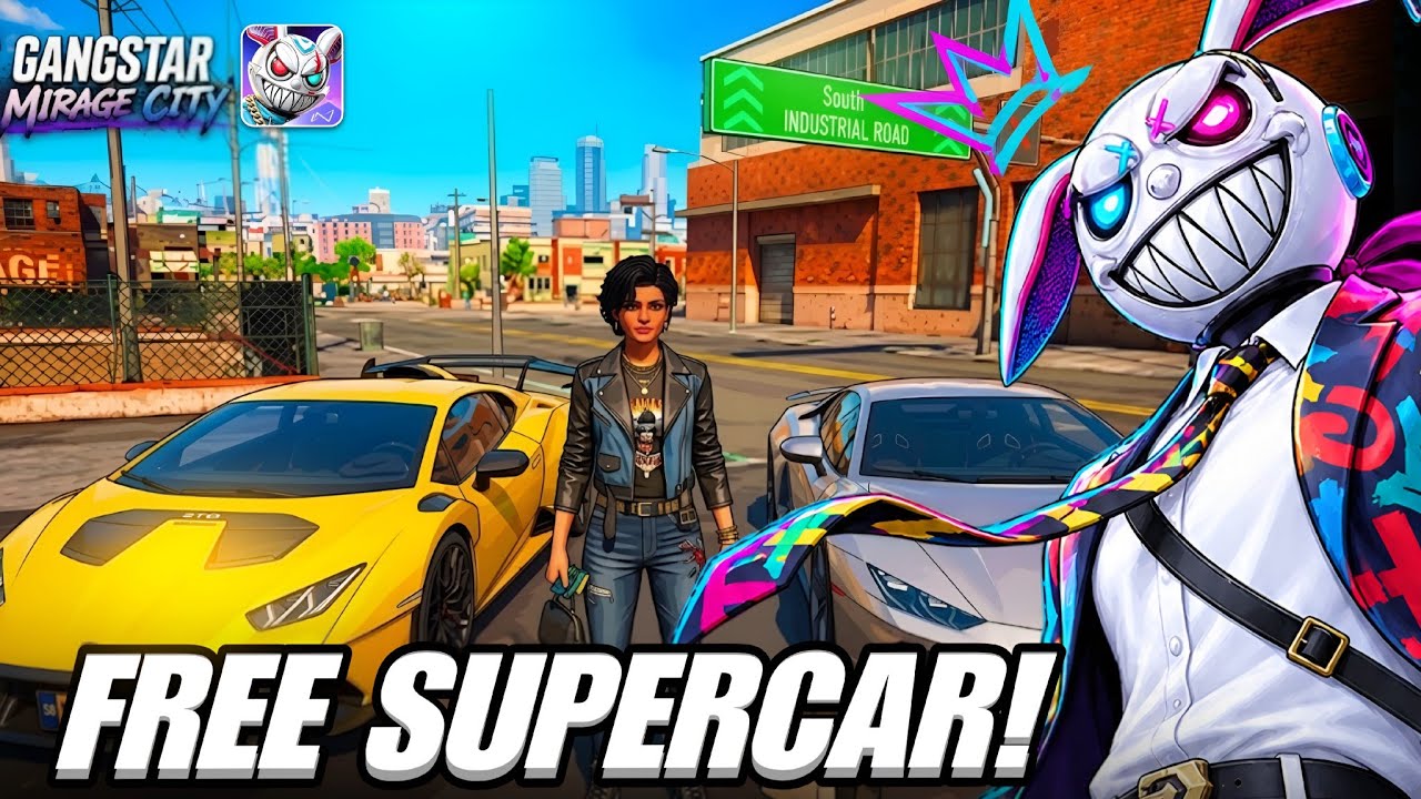 HOW TO GET A FREE SUPERCAR IN GANGSTAR MIRAGE CITY | HOW TO GET A FREE LAMBORGHINI?