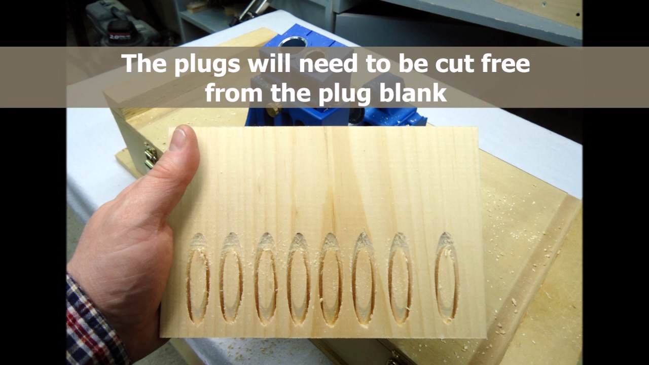 How to Use a Pocket Hole Plug Cutter
