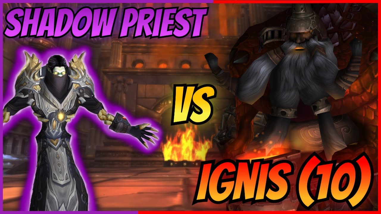 Shadow Priest Ulduar | Ignis 10 Man PoV | 96 Parse VOD