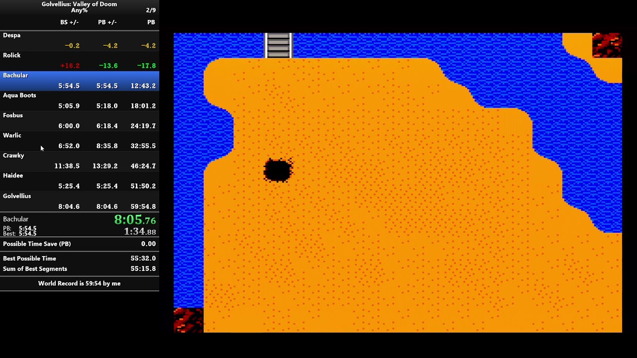 Golvellius: Valley of Doom Any% Speedrun - 56:12 (World Record)