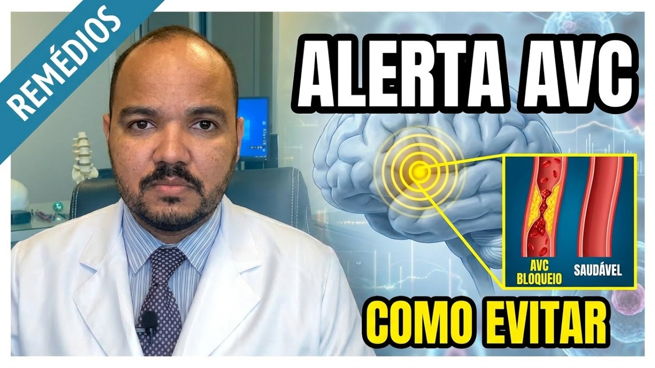 DERRAME CEREBRAL: 5 DICAS PARA EVITAR UM AVC !!!