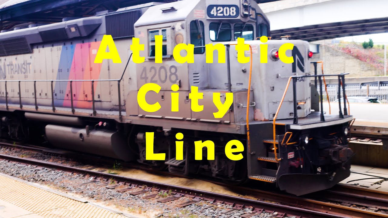 Atlantic City Line from Philadelphia to Atlantic City