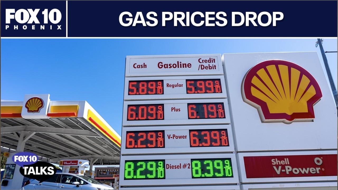 Цены на бензин могут снизиться на фоне падения стоимости сырой нефти | FOX 10 Talks