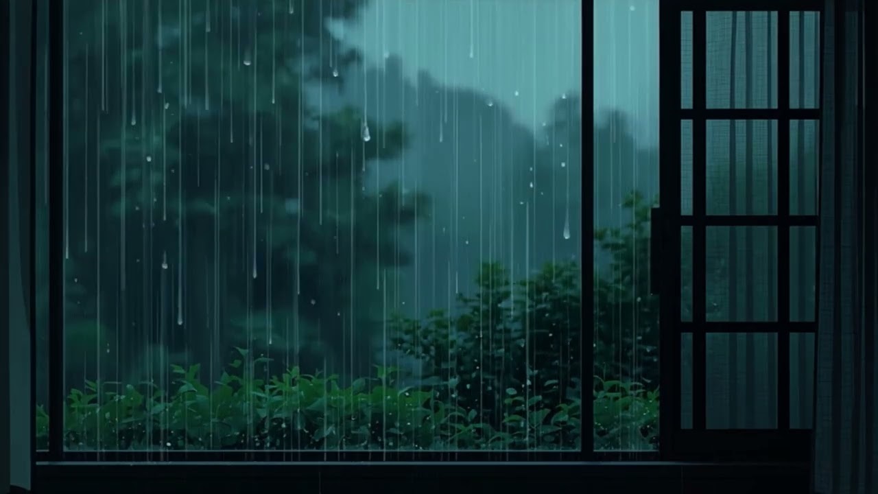 lo-fi rainy windows | cozy isolation